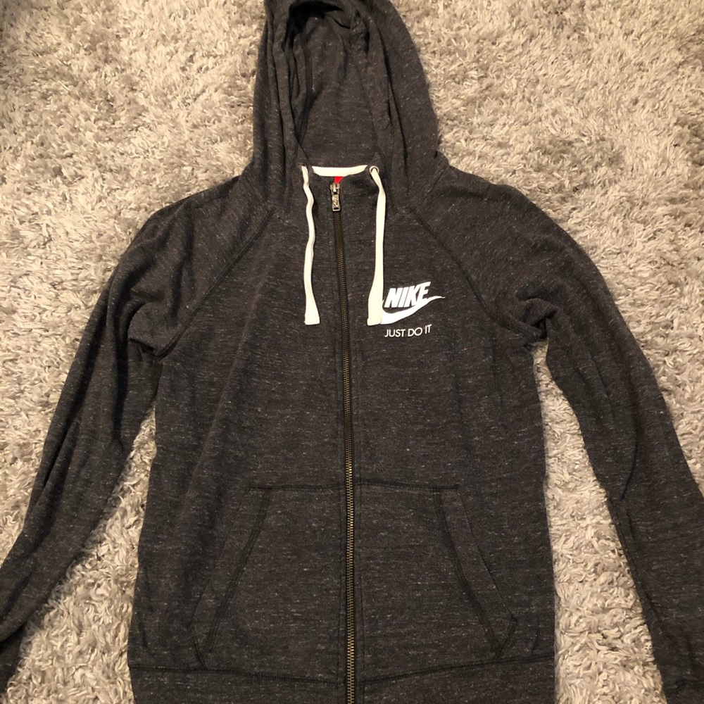 Nike vintage hoodie zip up